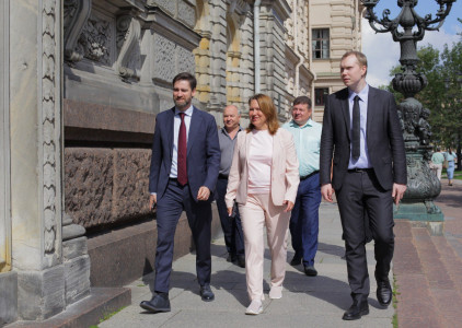 Академию Штиглица посетил вице-губернатор Ленинградской области