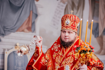Поздравление с Пасхой ректора Санкт-Петербургской Духовной Академии