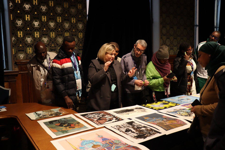 Санкт-Петербург и Маврикий: искусство связывает континенты. В Академии Штиглица подвели промежуточные итоги художественного конкурса