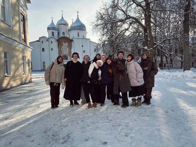 В рамках курсового проекта студенты Академии Штиглица побывали в Великом Новгороде