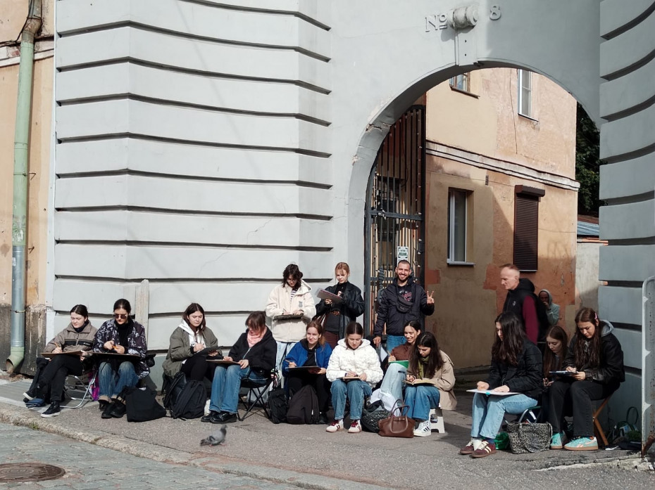 В Библиотеке Алвара Аалто прошёл «Выборгский пленер» кафедры «Интерьер и оборудование» Академии Штиглица