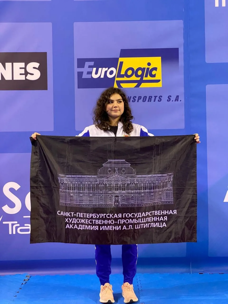 Студентка Академии Штиглица Анисимова Арина — чемпионка Европы по тхэквондо