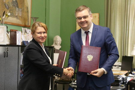 Академией Штиглица подписано соглашение Центром международного сотрудничества Министерства просвещения Российской Федерации